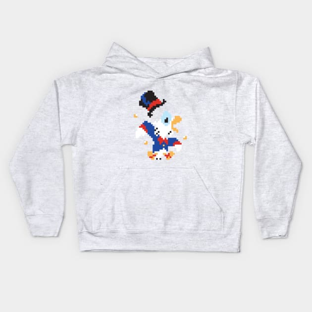 McDuck Hunt 1987 Kids Hoodie by thom2maro